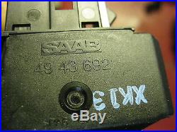 02 01 00 saab 9-3 TWICE control module 5042189 ignition switch & locks 4943692