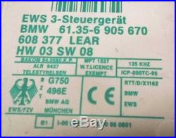 02-05 BMW 325i e46 ELECTRONIC CONTROL MODULE ECM DME ECU IGNITION LOCK KEY SET