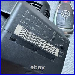 05-12 Mercedes R171 SLK280 ECU Engine Control Module Ignition With KEY TESTED