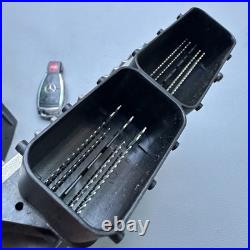 05-12 Mercedes R171 SLK280 ECU Engine Control Module Ignition With KEY TESTED