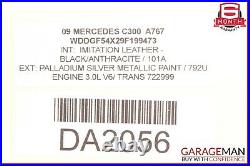 08-14 Mercedes W204 C250 C300 GLK350 Ignition Switch Control Module with Key