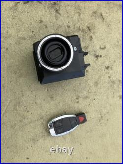 08-14 Mercedes W204 C250 C350 Ignition Control Module Node With Key A2079057201