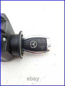 08-14 Mercedes W204 C250 C350 Ignition Switch Control Module withKey OEM