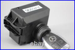10-18 Mercedes W218 CLS550 E250 E350 Ignition Switch Control Module 2 Keys OEM