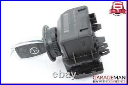 12-14 Mercedes C250 E350 E550 Ignition Switch Control Module Unit with Key Set