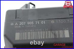12-14 Mercedes C250 E350 E550 Ignition Switch Control Module Unit with Key Set
