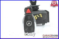 12-14 Mercedes W204 C250 Ignition Switch Control Module Unit with 2 Key OEM