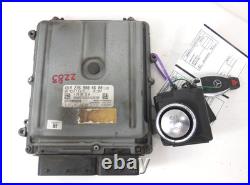 14-16 Mercedes-Benz E350 Electronic Engine Ignition Control Module Key Set OEM