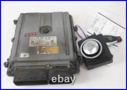 14-16 Mercedes-Benz E350 Electronic Engine Ignition Control Module Key Set OEM