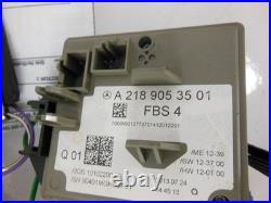 14-16 Mercedes-Benz E350 Electronic Engine Ignition Control Module Key Set OEM