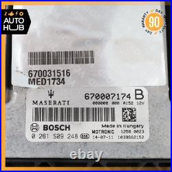 14-17 Maserati Ghibli SQ4 M157 3.0L Ignition Control Module ECU OEM 75k