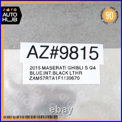 14-17 Maserati Ghibli SQ4 M157 3.0L Ignition Control Module ECU OEM 75k