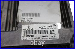 14-20 Maserati Levante M161 Ghibli M157 3.0L ECU Ignition Control Module OEM