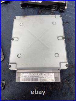 2001 Jaguar X100 XK8 ECU BCM Computer Modules with Cluster & Key Lock Set OEM 89k