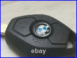 2004 BMW 530i ECU ENGINE CONTROL CAR ACCESS MODULE W IGNITION SWITCH & NEW KEY