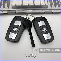 2006 BMW 325xi ECU DME Immobilizer BCM Body Control Module Ignition Key Lock Set