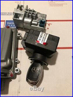 2008-11 Mercedes C300 Engine Control Module A2721537391, Ignition Steering Lock