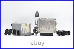 2012 Fiat 500 M/T Engine Control Module ECU ECM BCM Ignition Switch Key Set