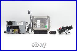 2013 Fiat 500 A/T Engine Control Module ECU ECM BCM Ignition Switch Key Set