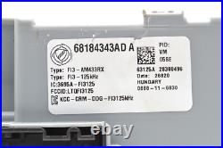 2013 Fiat 500 A/T Engine Control Module ECU ECM BCM Ignition Switch Key Set