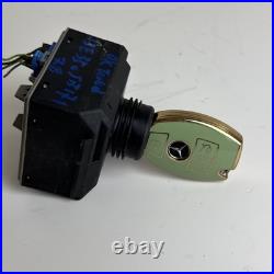 2013 MERCEDES E350 IGNITION SWITCH CONTROL MODULE With KEY TESTED A2129056601 OEM