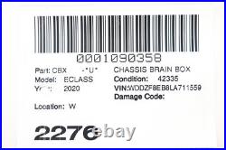 2020 Mercedes E350 W213 Ignition Control Module Unit Oem A2139005528