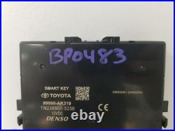 25 2025 Toyota Tacoma Trailhunter Keyless Ignition Control Module 89990ak310