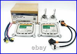 2x New OEM For 10-19 Ford Mustang Xenon Ballast & D3S Bulb Control Unit Computer