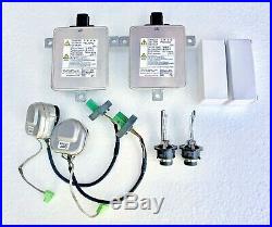 2x New OEM For Mitsubishi Xenon Ballast Igniter & HID D2S Bulb Control Unit Kit