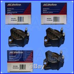 3 ACDelco High Performance Ignition Coils + 1 Ignition Control Module D555 LX364