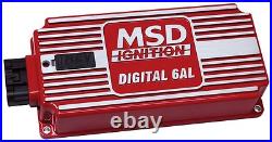 6425 MSD Digital 6AL Ignition Control Red Chevy Ford Mopar EFI Carb Refurbished