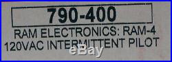 790-400 Robertshaw Ram-4 Ignition Module Control 44-1743 37061 37110 390232