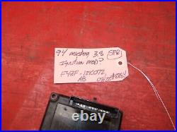 94 95 Ford Mustang 3.8 V6 Ignition Control Module Motorcraft F4zf-12k072-ab Oem
