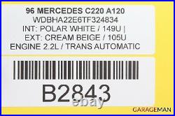 94-97 Mercedes W202 C220 ECU Engine Control Ignition Switch Gear Shifter A120