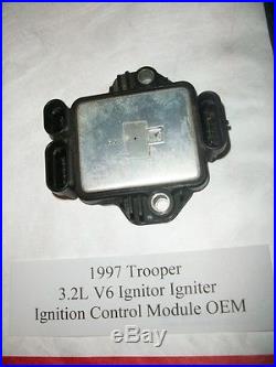 96 97 Isuzu Rodeo Trooper Ignition Control Module 3.2L V6 Ignitor Igniter
