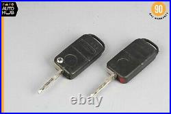 99-02 Mercedes R129 SL500 ECU Steering Ignition Switch Trunk Door Lock Key Set