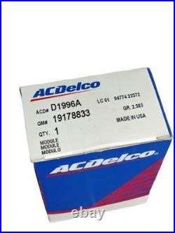 ACDelco D1996A Ignition Control Module GM 19178833 HEI 2.2L Buick Chevy GMC OEM