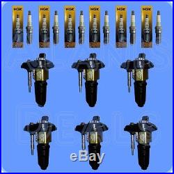 ACDelco GM OEM 12568062 Ignition Control Module (Set of 6) + 6 NGK Spark Plugs