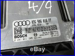 Audi A3 8P 2004-2013 2.0 TDI BK Full engine ECU lock set + key 03G906016FF