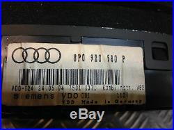 Audi A3 Mk2 8p 04-08 2.0 Tdi Bkd Auto Engine Ecu Kit Clock 03g906016dt 8p0920980
