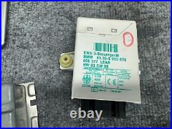 BMW E46 E83 Ecu Dme Engine Computer Key Ignition Control Module Set OEM 117K