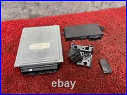 BMW E70 E71 X5M Dme Ecu Engine Computer Key Ignition Control Module Set OEM 106K