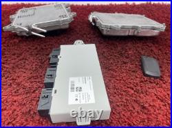 BMW F06 F10 F02 F15 DME Engine Computer Key Ignition Control Module Set OEM 95K