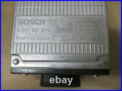 Bmw E23 E24 E28 Bosch Ignition Control Unit Module 0227100025 528i 733i 633csi