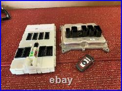Bmw F30 F22 F36 N20 N26 Ecu Dme Engine Computer Key Ignition Unit Set Oem 38k