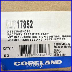 Copeland KIT17852 Ignition Control Module Kit with Harness Instructions
