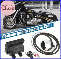 Electronic Ignition Coil Kit Dual Fire Control Module for Dyna S for Harley Davi
