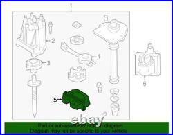 Genuine GM 1996-2007 Chevrolet GMC Ignition Control Module Without Coil 19352931