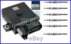 Glow Plug Control Unit Relay Module & Glow Plugs BMW E53 E70 X5 3.0d, 3.0sd BERU