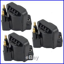 Ignition Control Module + (3) High Performance Ignition Coils for Chevy GMC 3.8L